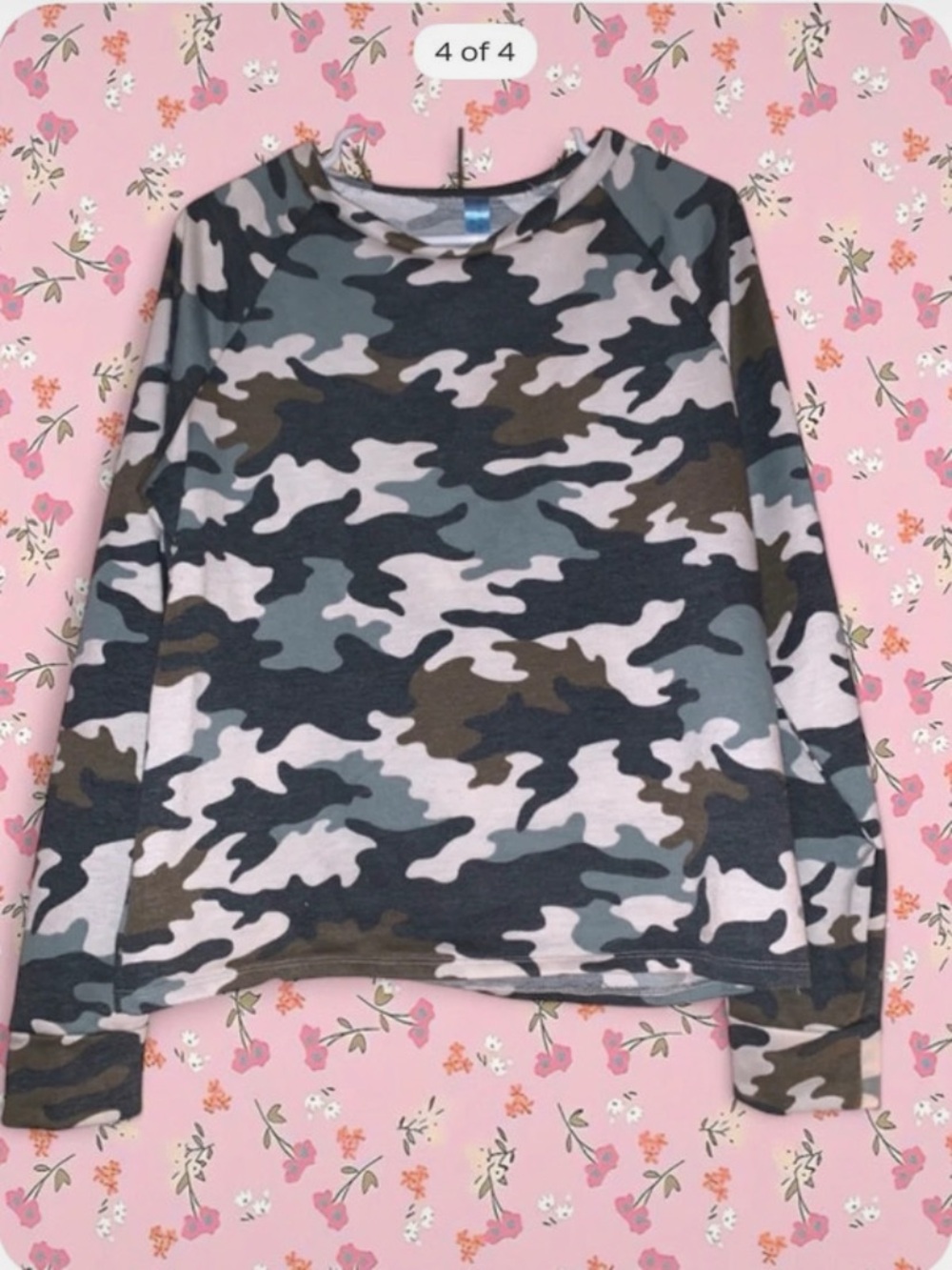 Camo long sleeve